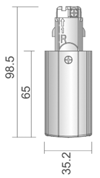 Соединитель правый Deko-Light D Line 710014