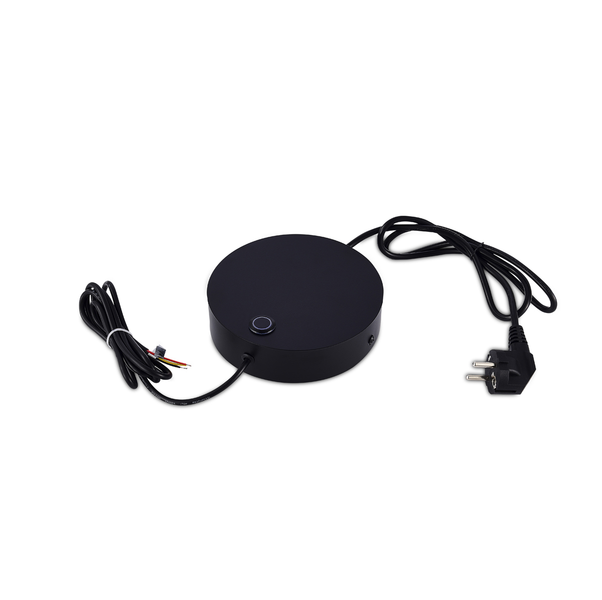 Блок питания L8HF с основанием Donolux DC 24В 60В, D150xH37, 4 мм, черный Driver 60W Scroll Line B