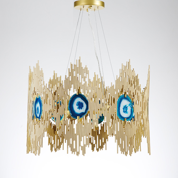 Подвесная люстра DeLight Collection Boho 9275P-6 gold