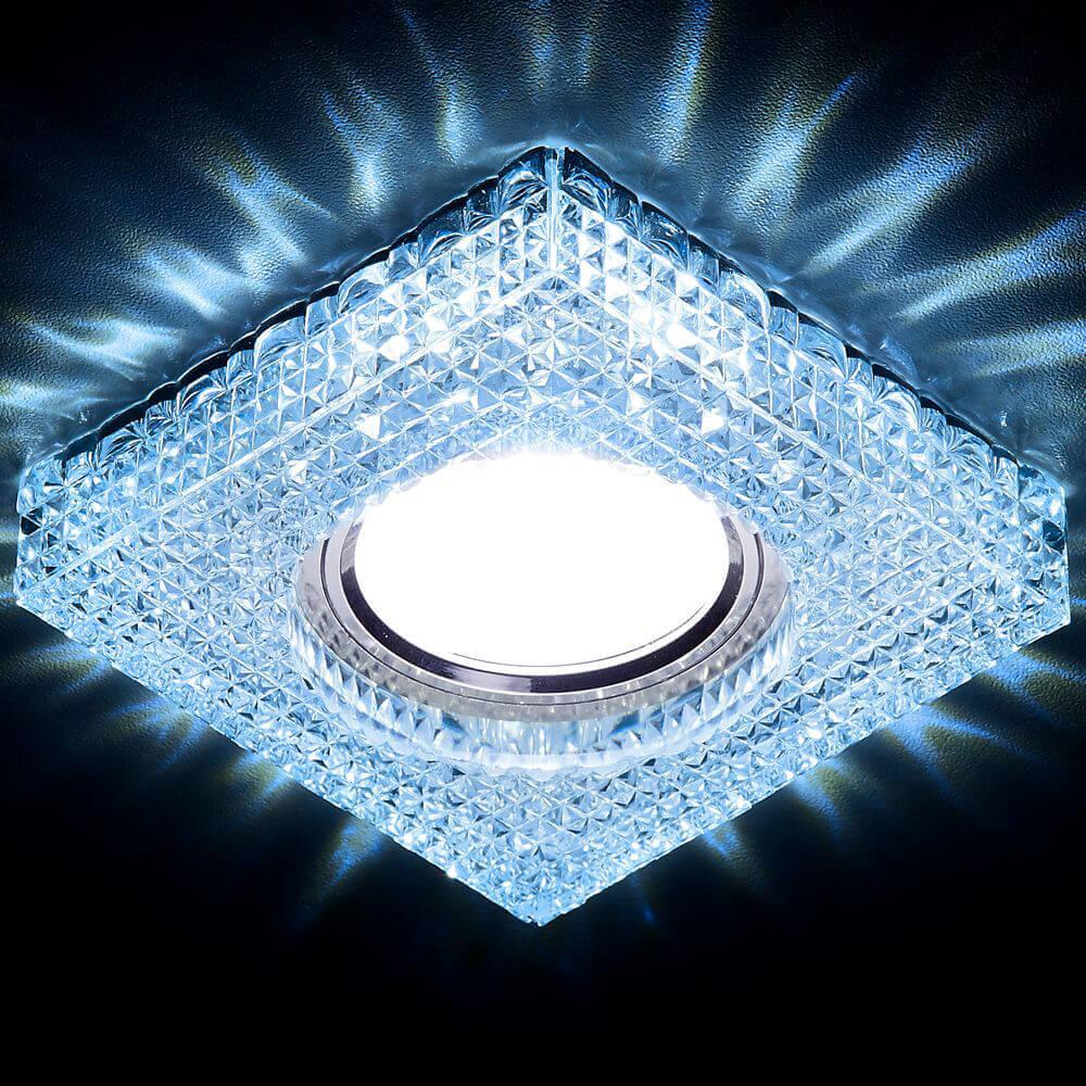 Встраиваемый светодиодный светильник Ambrella Light Led S271 CL/WW