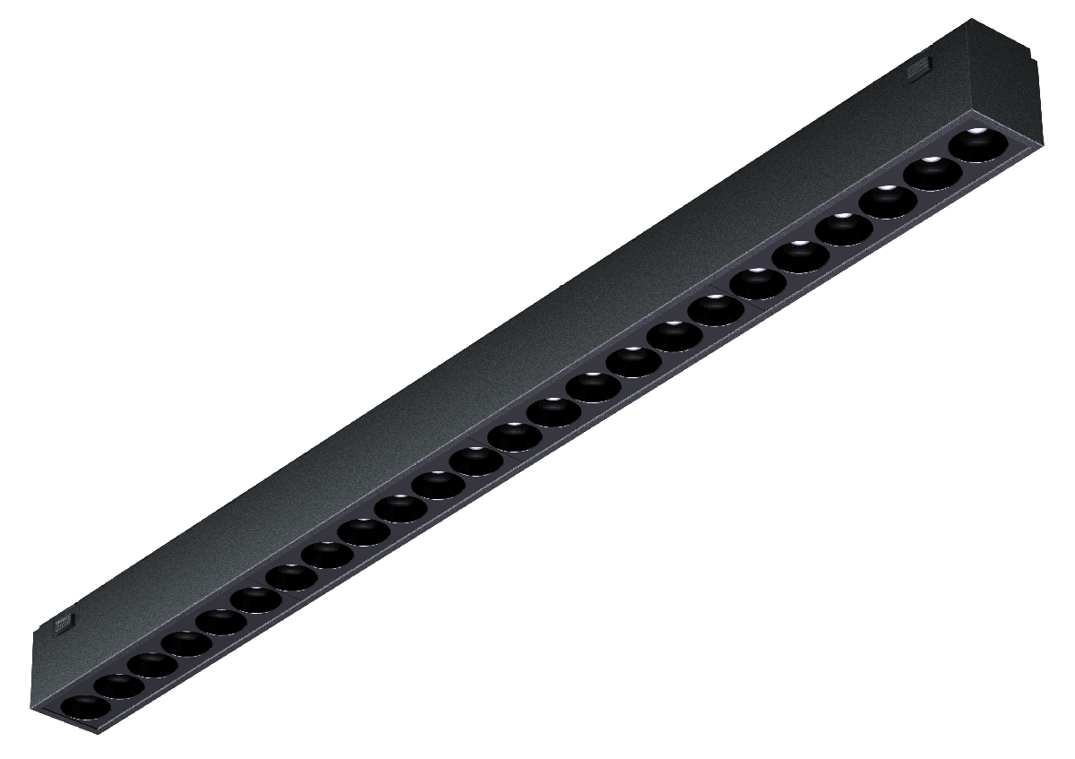 Трековый магнитный светильник iLedex Vision 4825-039-L389-24W-36DG-4000K-BK УЦ