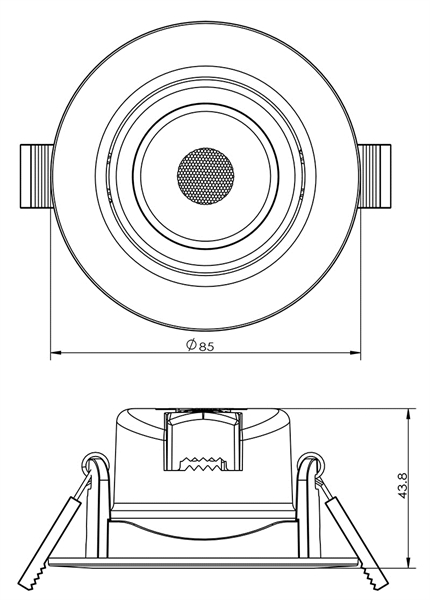 Встраиваемый светильник Deko-Light SMD 565338
