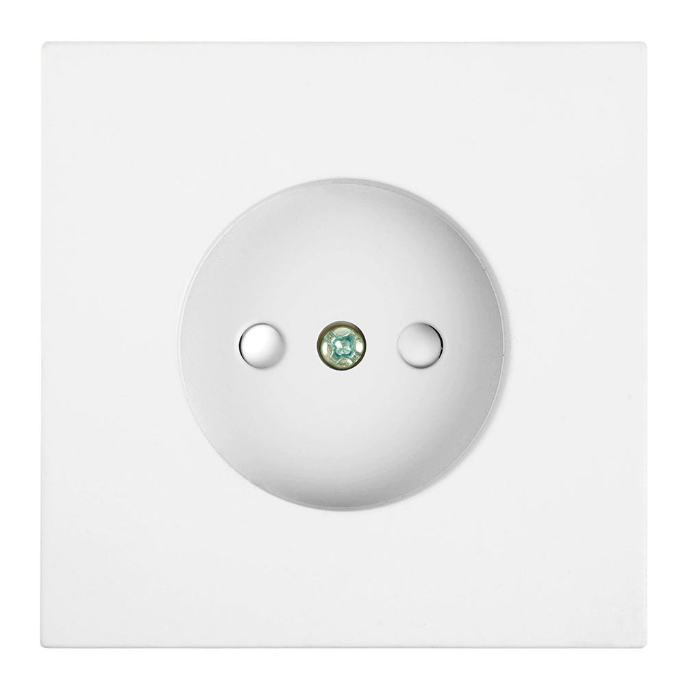 Розетка 1-местная с защитной шторкой (механизм) Stekker б/з Мия 250В 16А RST16-3109-01 белая магнолия 50439