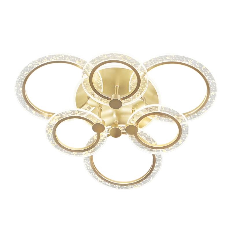 Потолочная светодиодная люстра Escada Enigma 10225/6LED Gold УЦ
