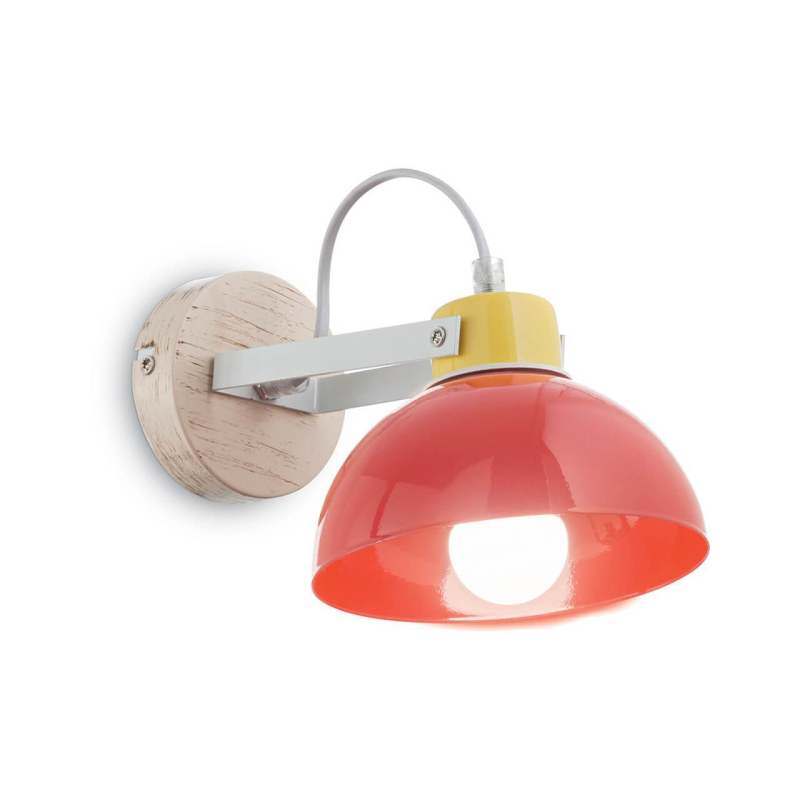 Спот Ideal Lux Titti AP1 Rosso 157122