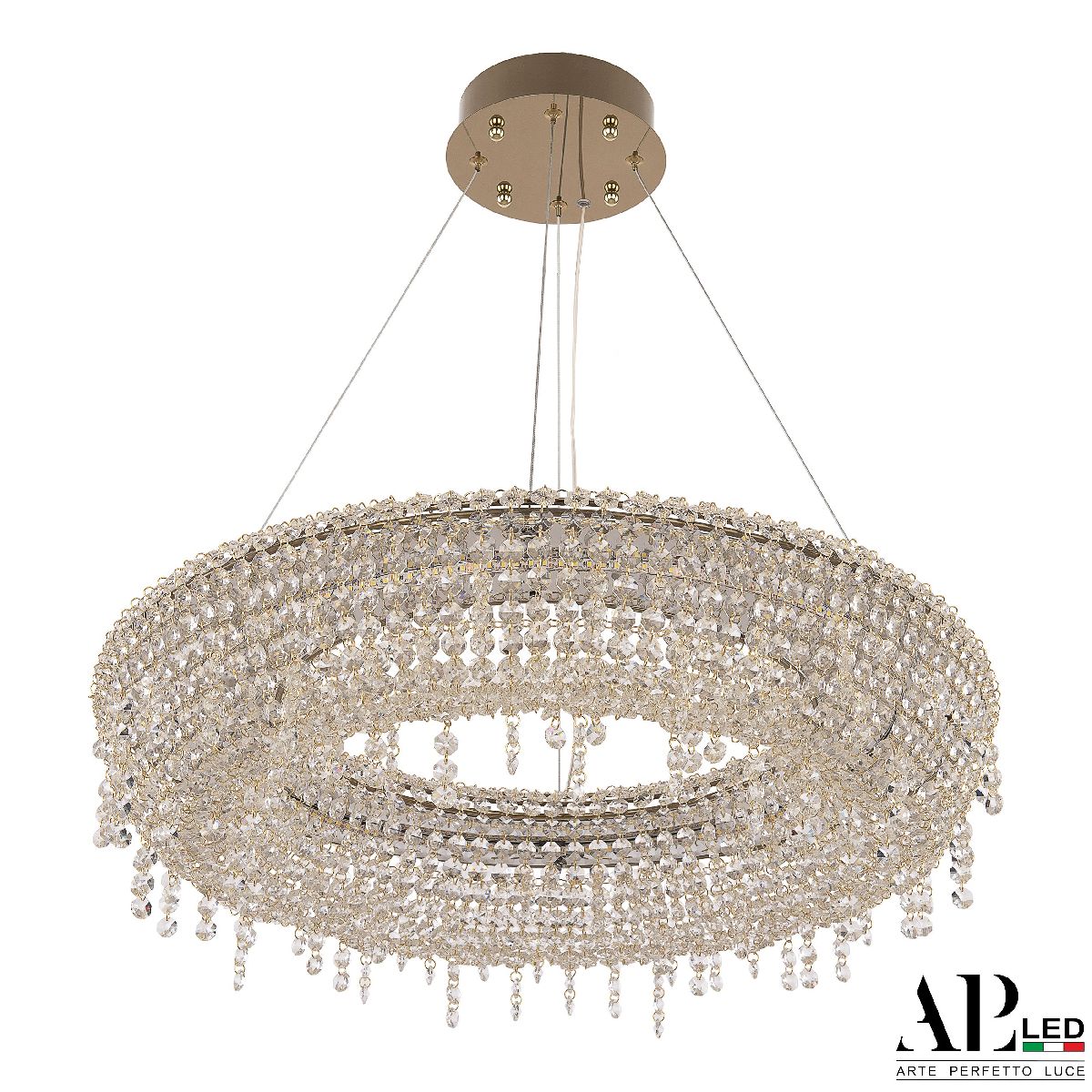 Подвесная люстра Arte Perfetto Luce Rimini S502.0.60.B.4000.Gold