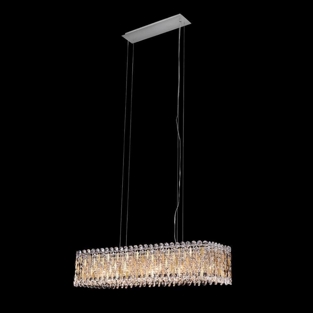 Подвесная люстра Crystal Lux Lirica SP13 L930 Chrome
