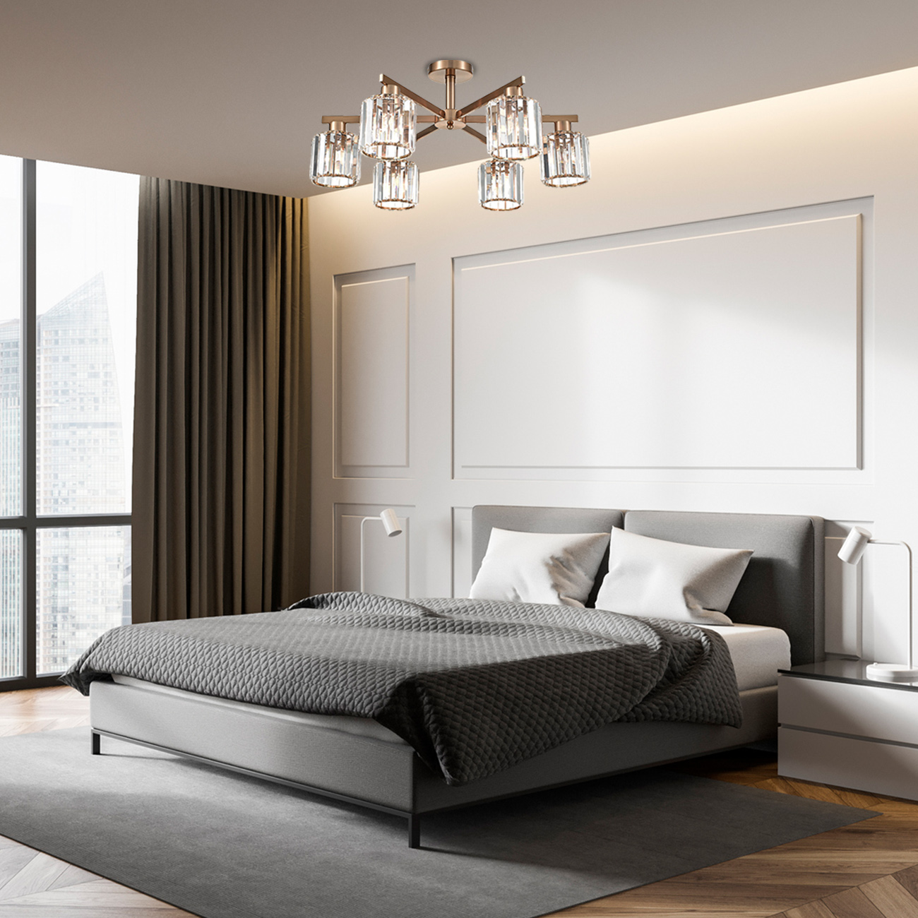 Потолочная люстра Escada Adorn 692/6P Сopper в Москве