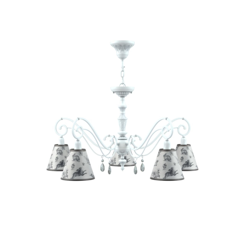 Подвесная люстра Lamp4you Classic E3-05-WM-LMP-O-8-CRL-E3-05-TR-DN