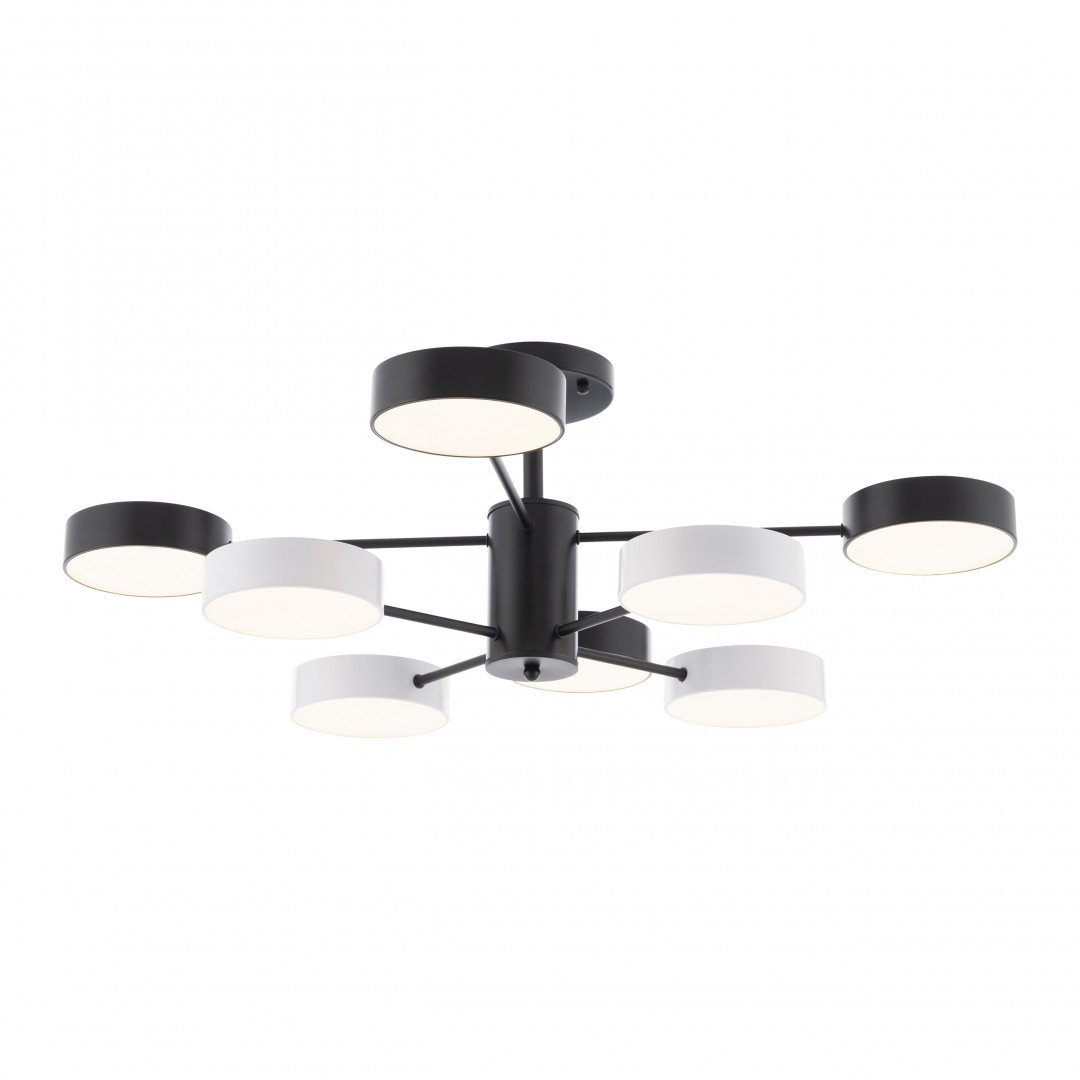 Люстра на штанге Arte Milano Ferrara 250906/8B Bk/Wh