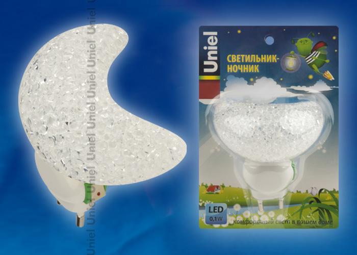 Настенный светодиодный светильник (10323) Uniel DTL-309-Шар/White/1LED/0,1W
