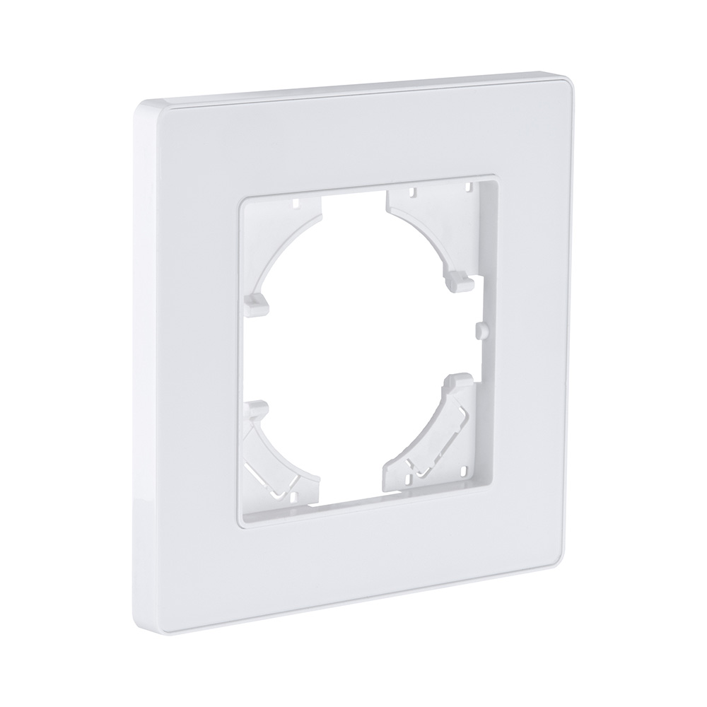 Рамка 1-постовая, белый Kollinger Eleganz Acryl EA1WH