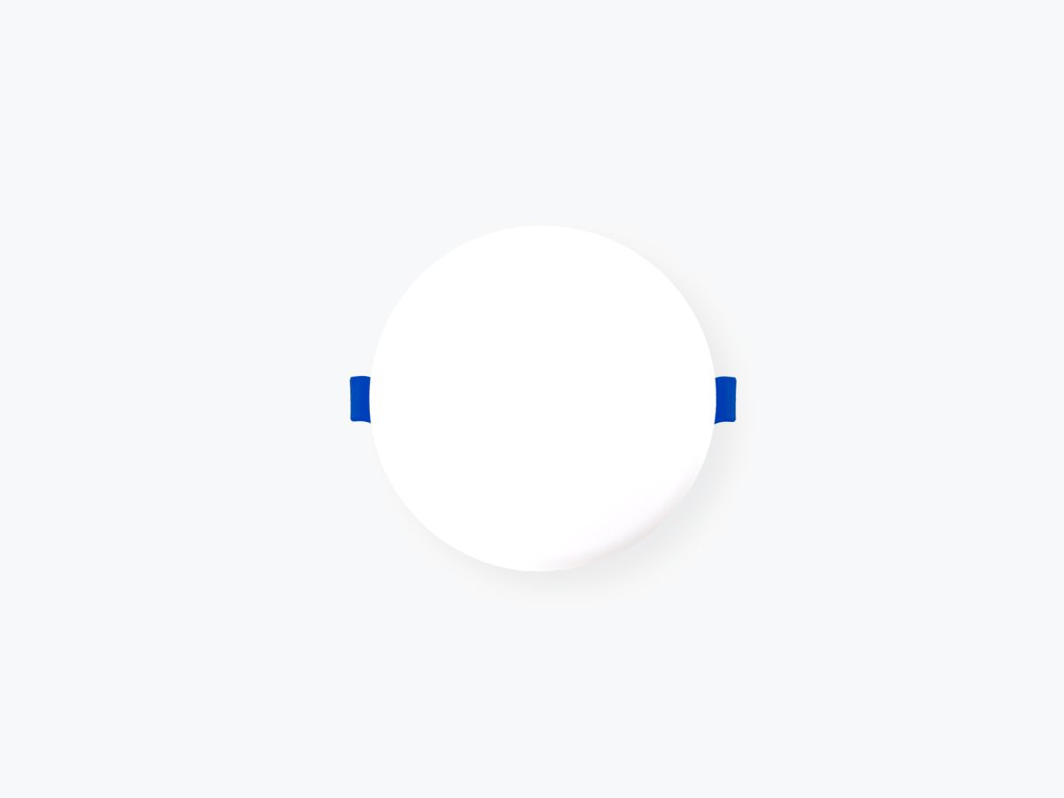 Встраиваемый светильник LEDS POWER 18Вт 4000К круглый, серия FRAME 008578