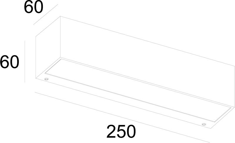 Уличный настенный светильник Deko-Light Linear 731135