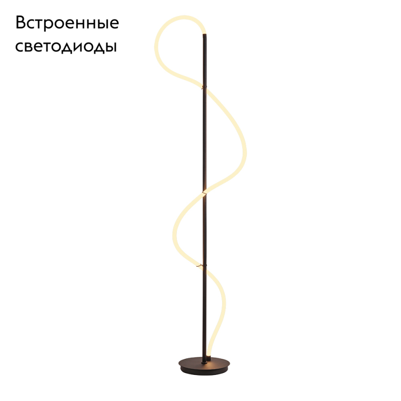 Торшер Arte Lamp Klimt A2850PN-35BK