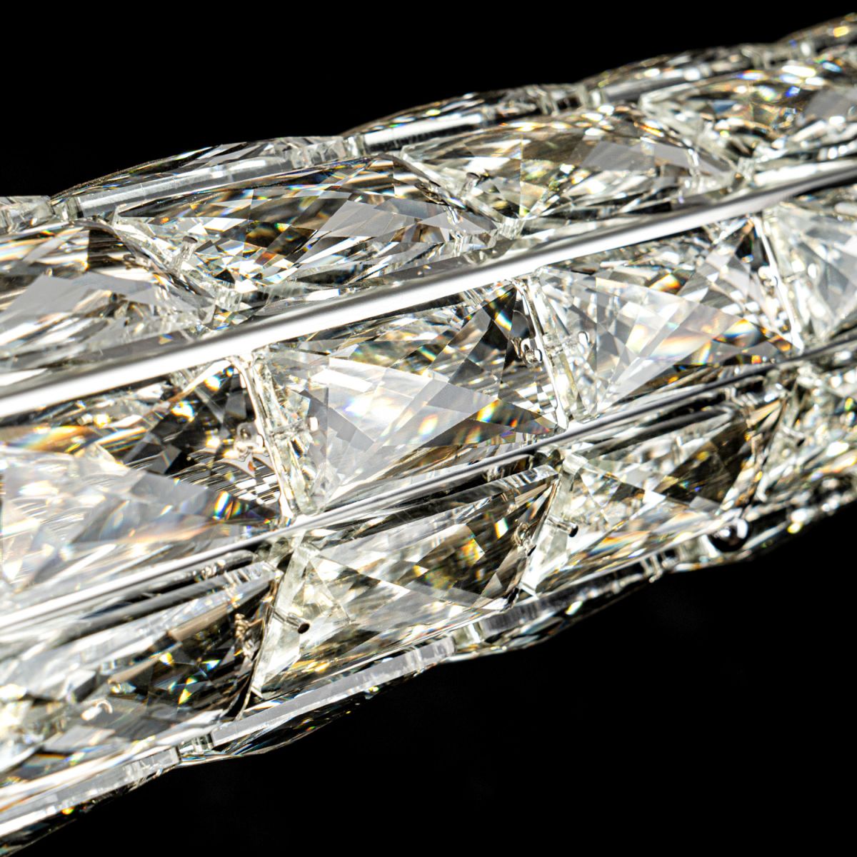 Подвесной светильник хрустальный Modelux ML.340.1200 CR