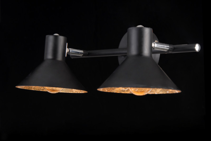 Спот Natali Kovaltseva LOFT LUX 81056-2W MATT BLACK