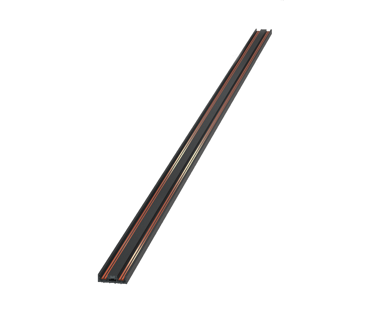 Ультратонкий накладной магнитный шинопровод iLedex Vision 4825-25/7-2000-BK