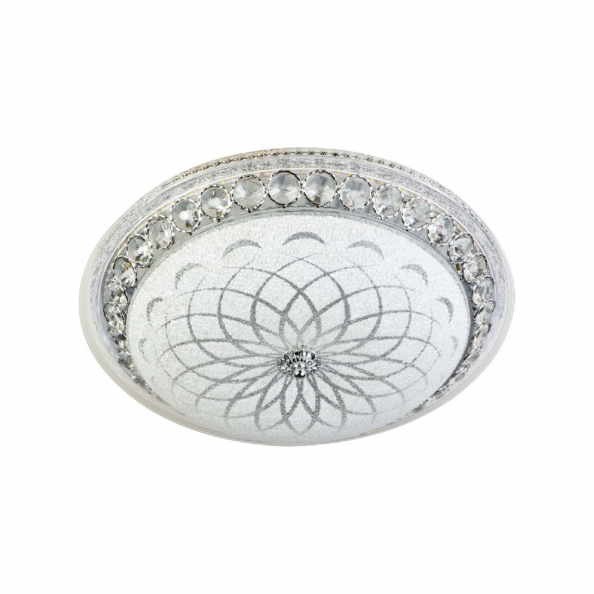 Потолочный светильник стеклянный LED4U L1107-400 CR