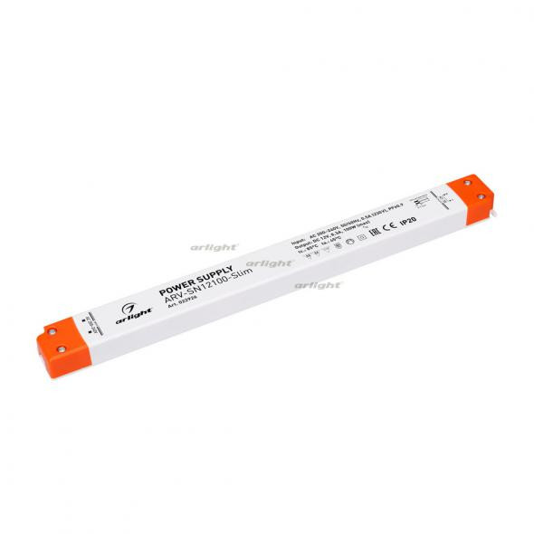 Блок питания Arlight ARV-SN12100-Slim (12V, 8.3A, 100W, PFC) 022926