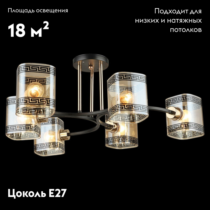 Потолочная люстра Reluce 04723-0.3-06