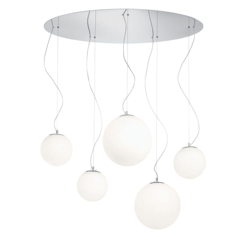 Подвесная люстра Ideal Lux Mapa Bianco SP5 043562