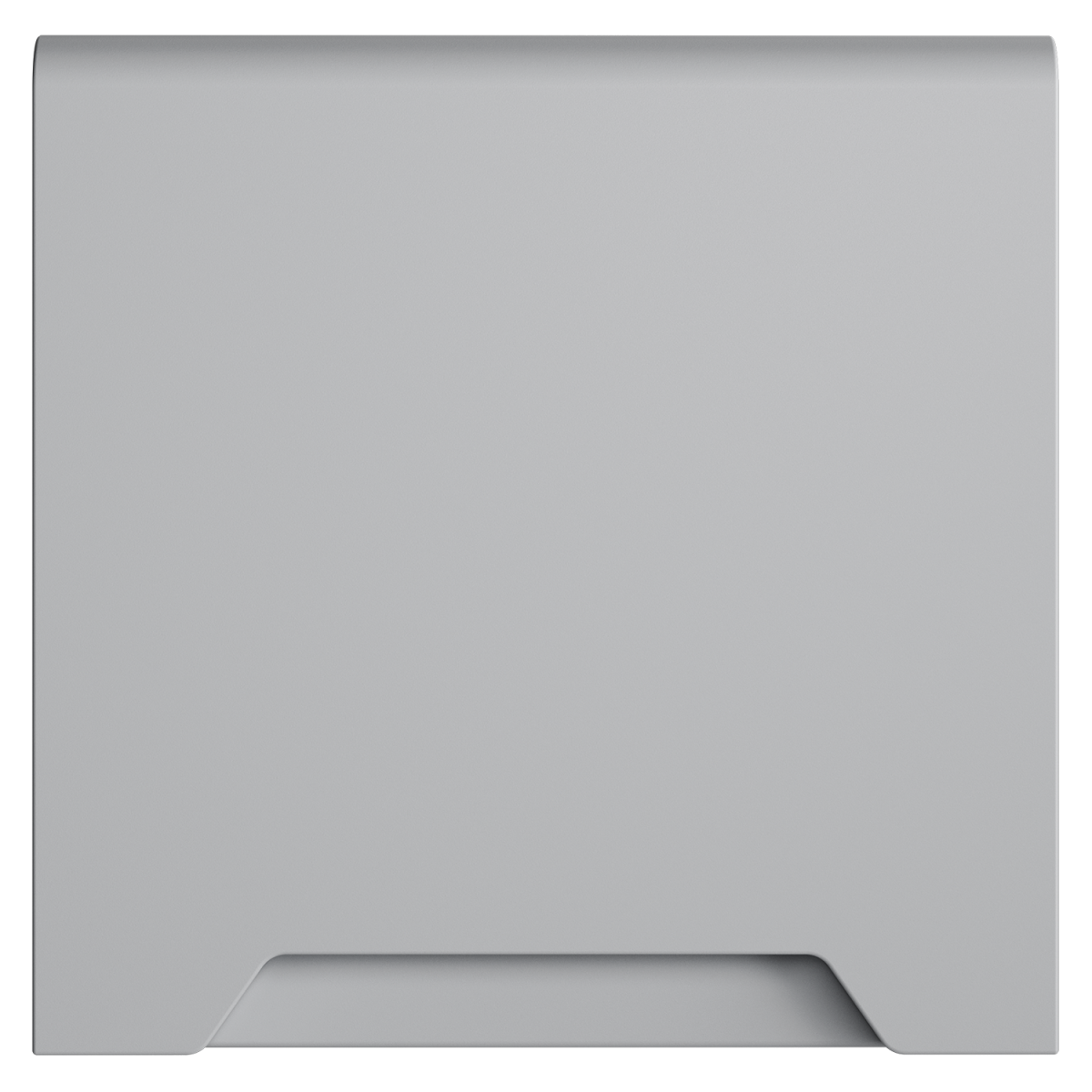 Накладка для розетки с заземлением, защитными шторками и крышкой Voltum S70 (серый) VLS000816