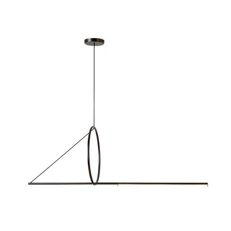 Подвесной светодиодный светильник iLedex Zoom 8075P/S-18W-3000K MBK-WH УЦ