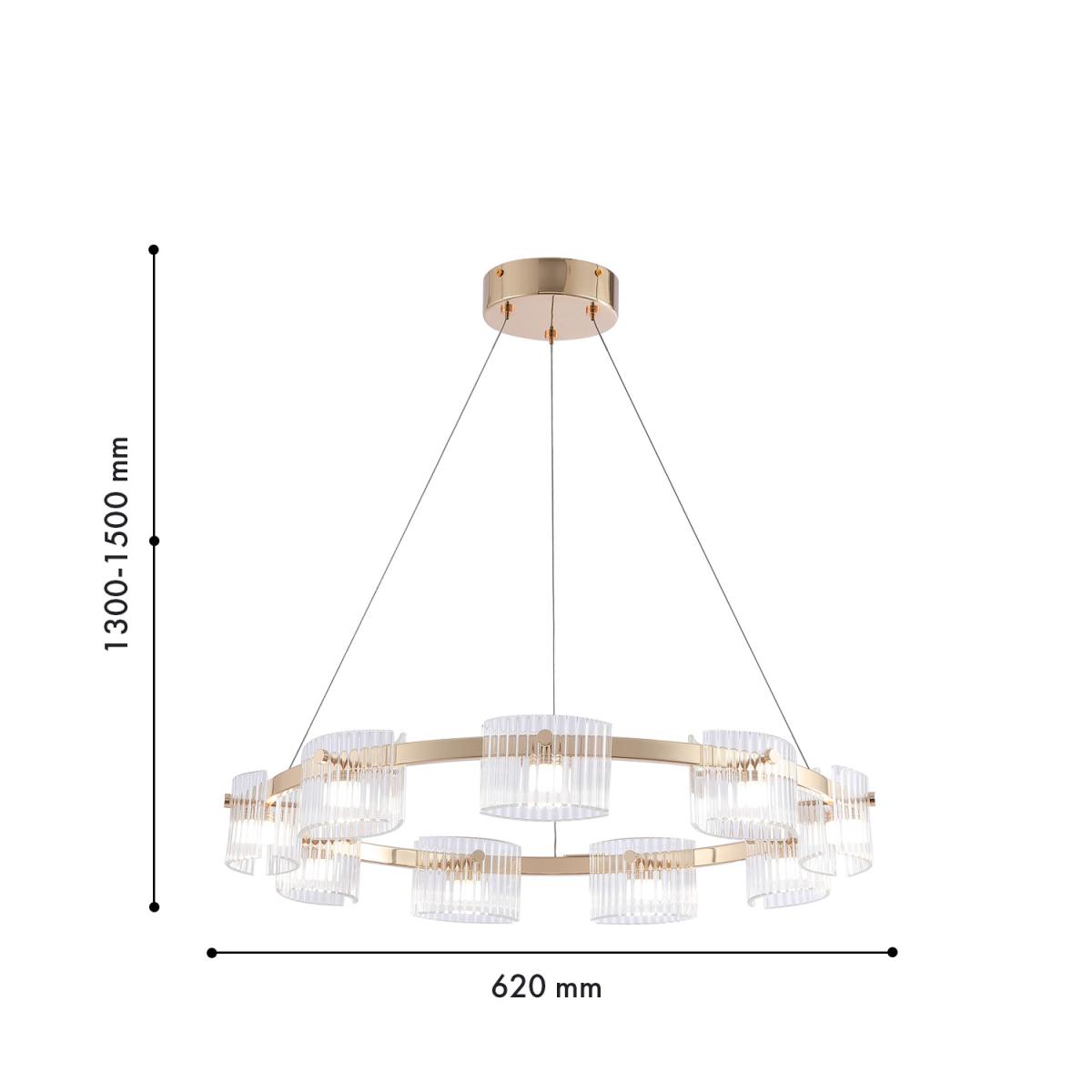 Подвесная люстра Favourite Ori 4248-9P