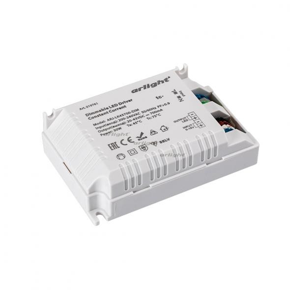 Блок питания Arlight ARJ-LK43700-DIM (30W, 700mA, 0-10V, PFC) 019761