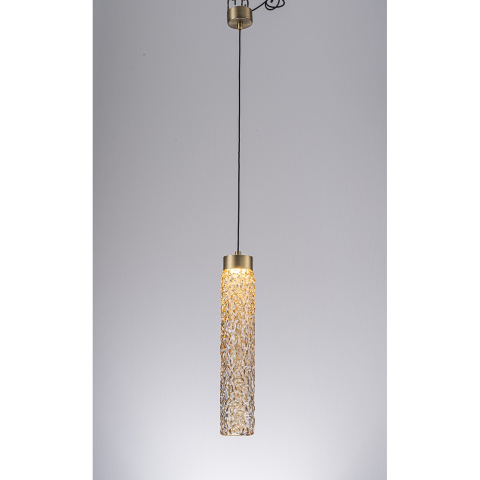 Подвесной светодиодный светильник Belfast Milner 105-1 BR AM