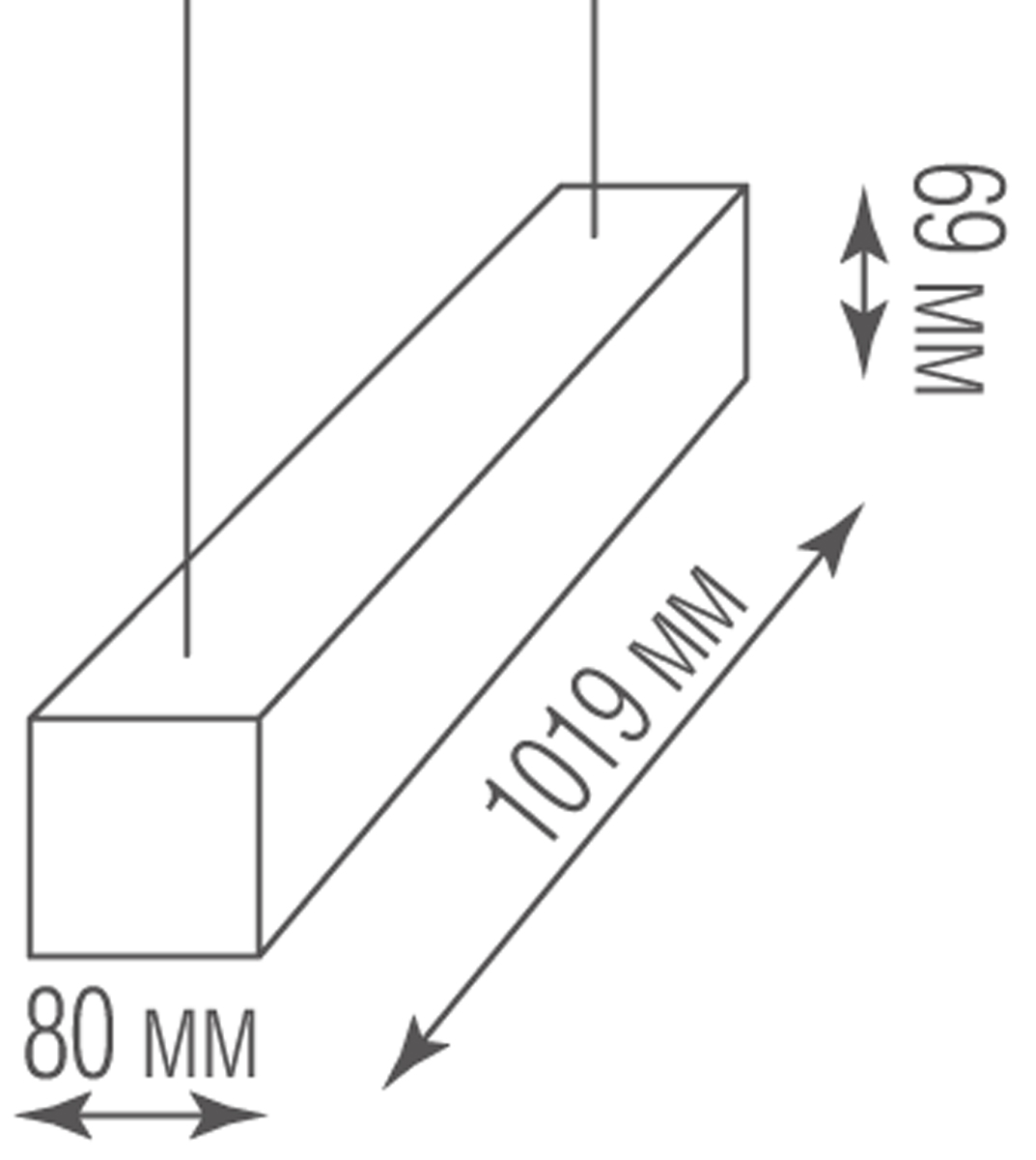 Подвесной светильник Donolux Decoled DL18516S100WW40L5 D1