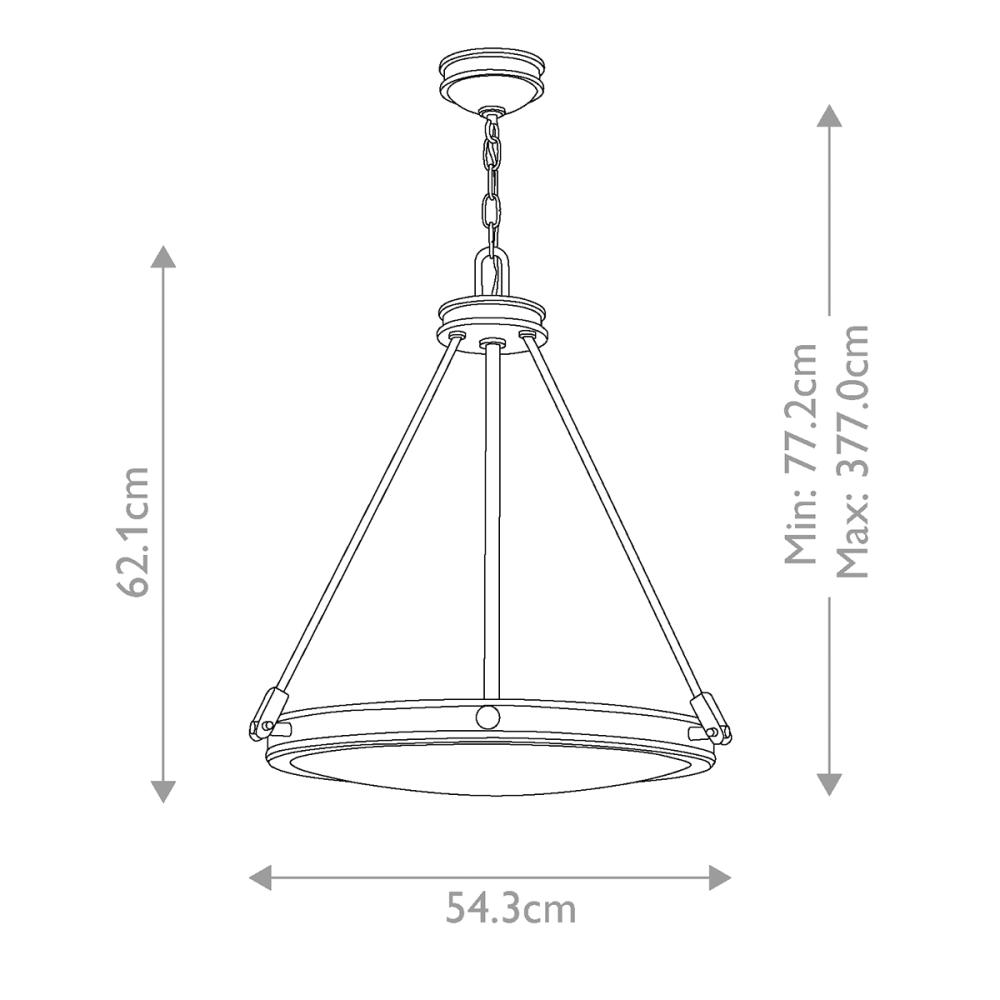 Подвесной светильник Hinkley Collier HK-COLLIER-P