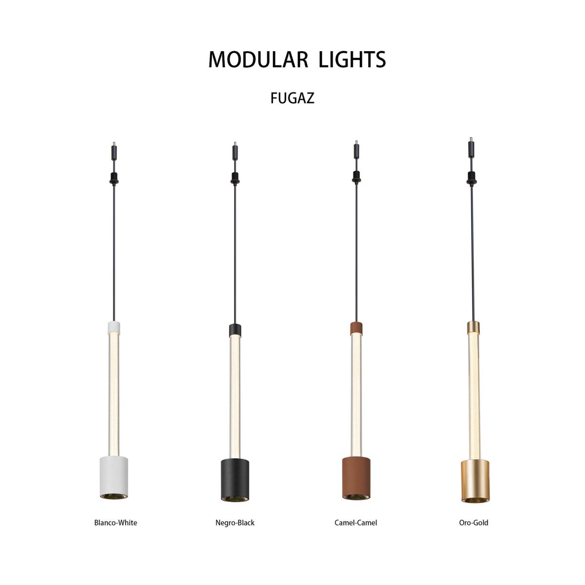 Подвесной модульный светильник без основания Mantra Fugaz 9328