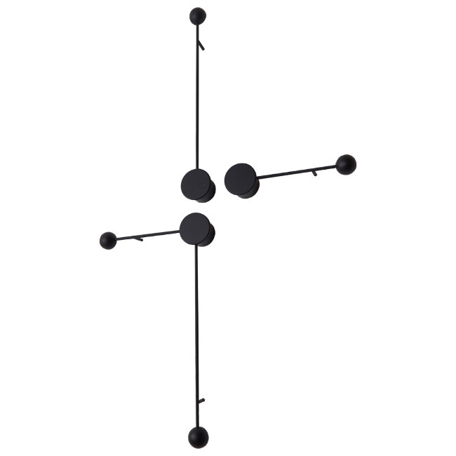 Настенный светильник Lumien Hall Noks 8000/1WL-BK