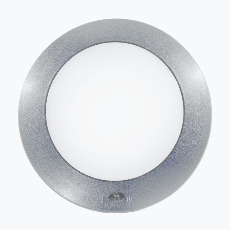 Уличный настенный светодиодный светильник Ideal Lux Berta AP1 Small Grigio 122786