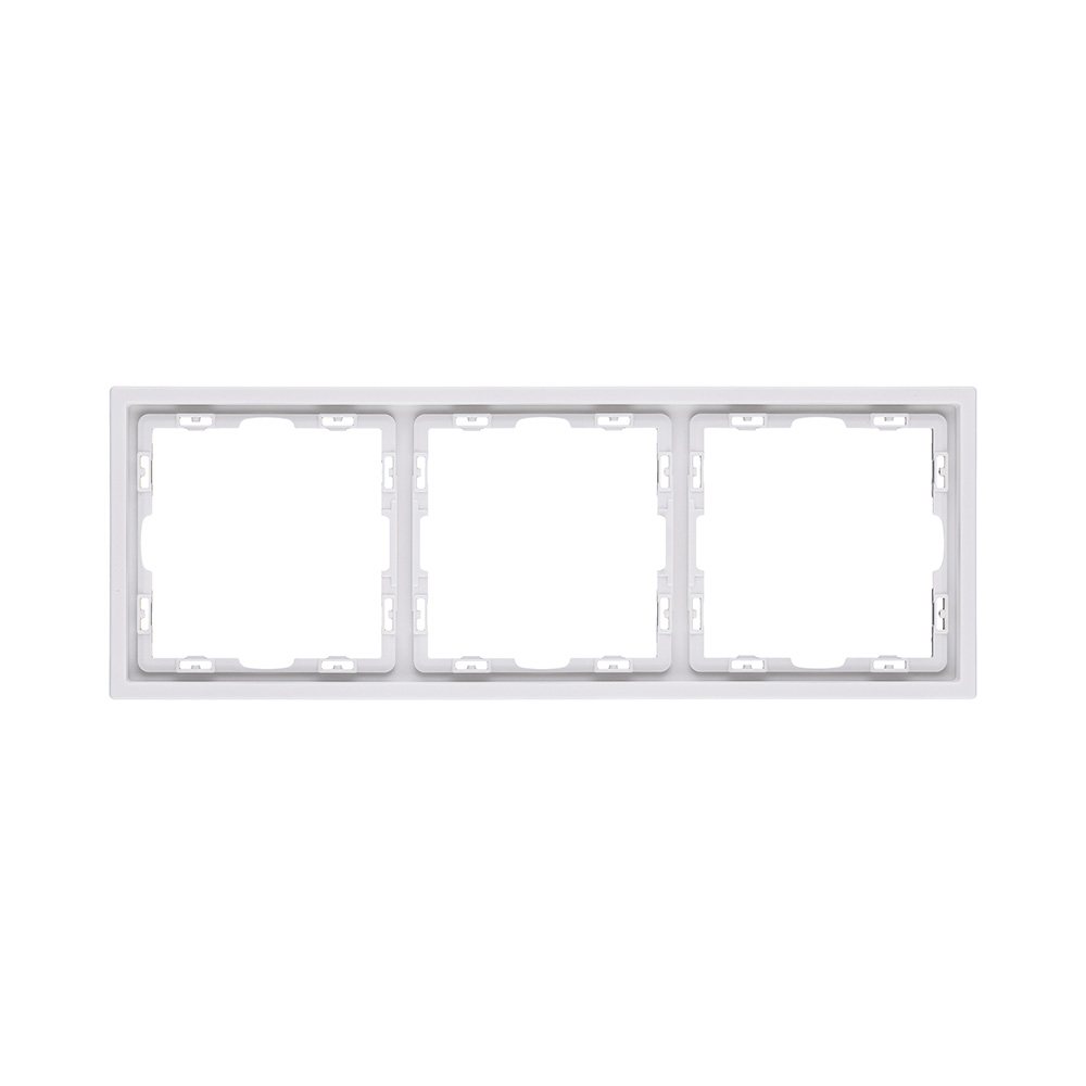 Рамка 3-постовая, белый глянцевый Kollinger Eclipse EC3WG