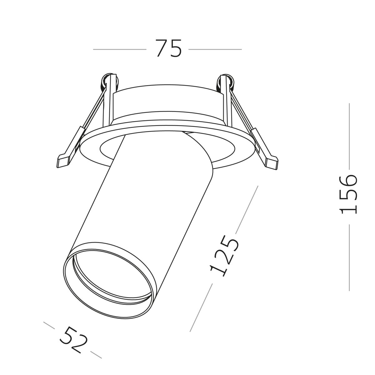 Встраиваемый спот ST Luce ST759.438.07