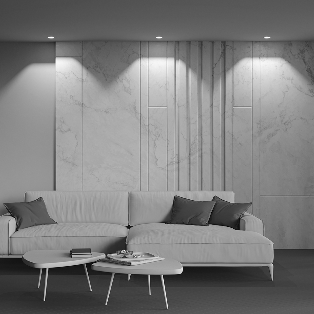 Встраиваемый светильник Maytoni Technical Alfa LED DL043-01-15W3K-D-SQ-W