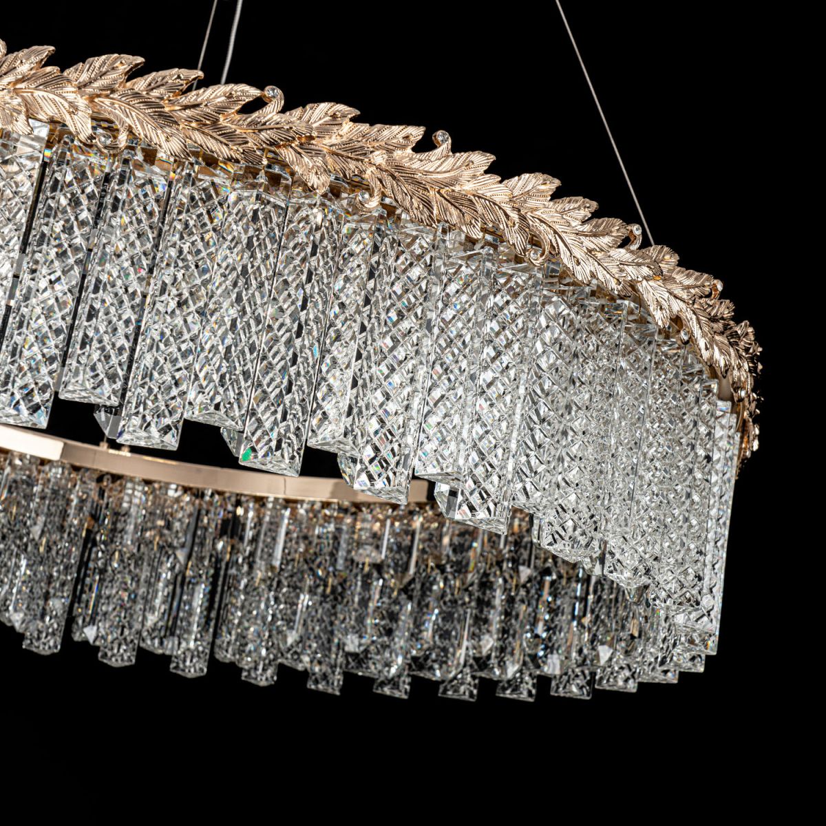 Подвесная led люстра Modelux ML.8250.800 GD