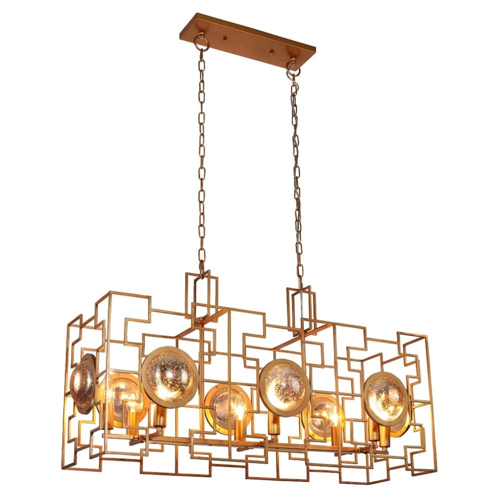 Подвесная люстра Crystal Lux Cuento SP8 L900 Gold