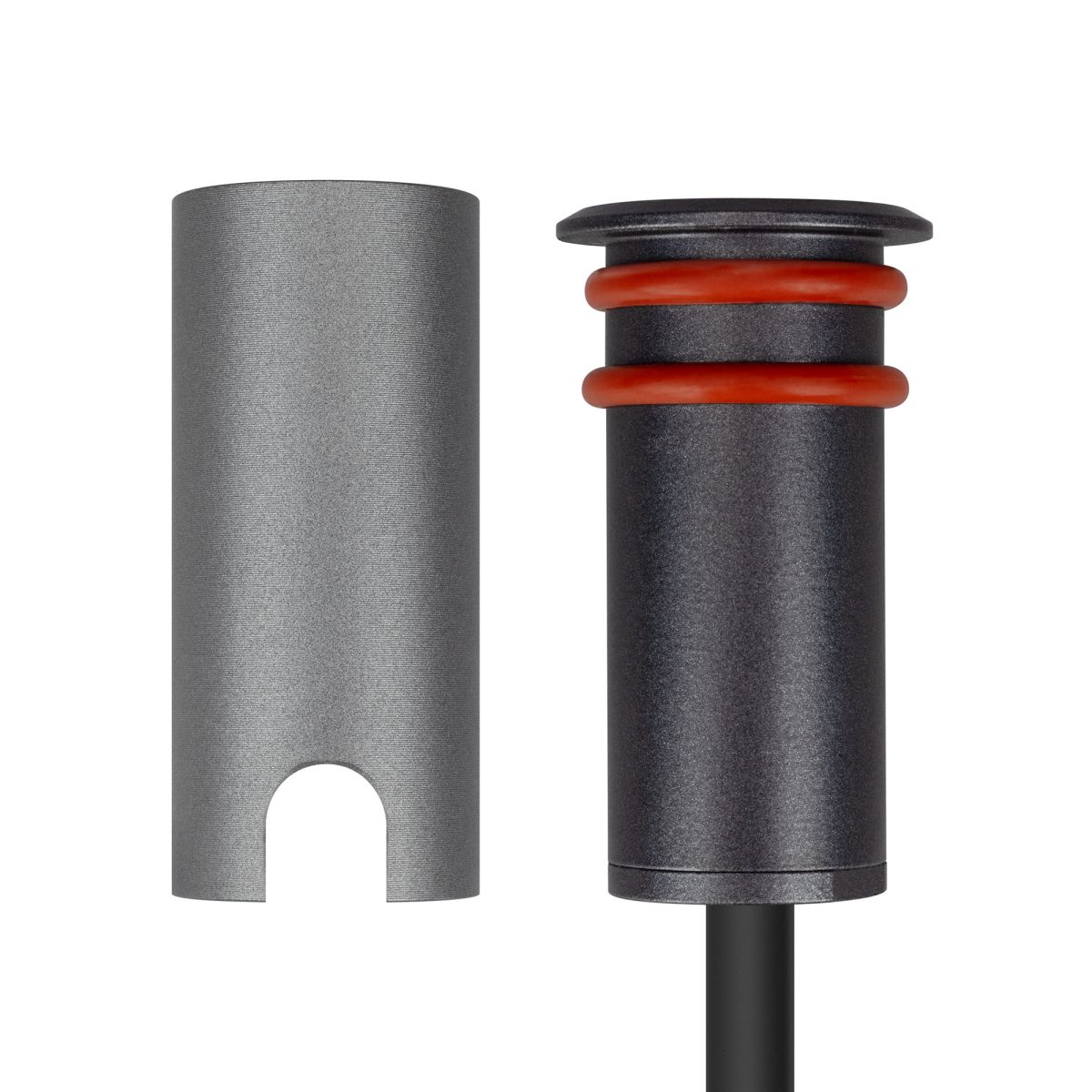 Ландшафтный светильник Arlight ART-PELURU-GROUND-R23-1W Warm2700 (GR, 60 deg, 24V) (IP67 Металл) 057839