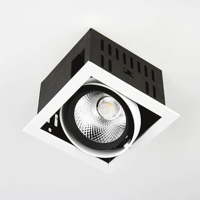 Встраиваемый светильник Ambrella Light T811 BK/CH 12W 4200K