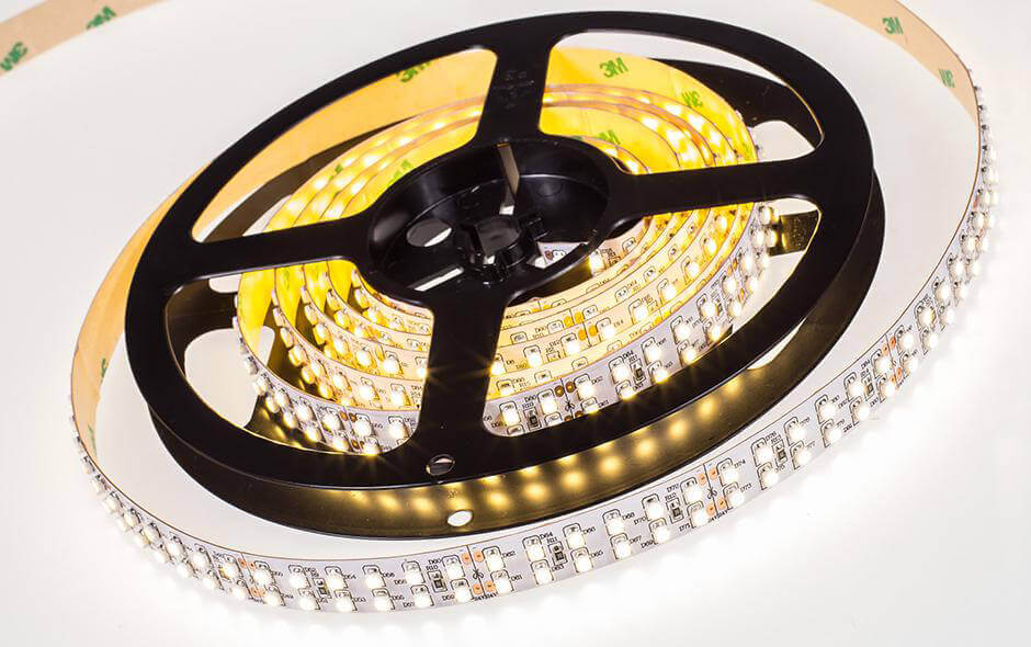 Светодиодная лента Arlight RT 2-5000 24V Warm2700 2x2 (3528, 1200 LED, LUX) 008770(B)