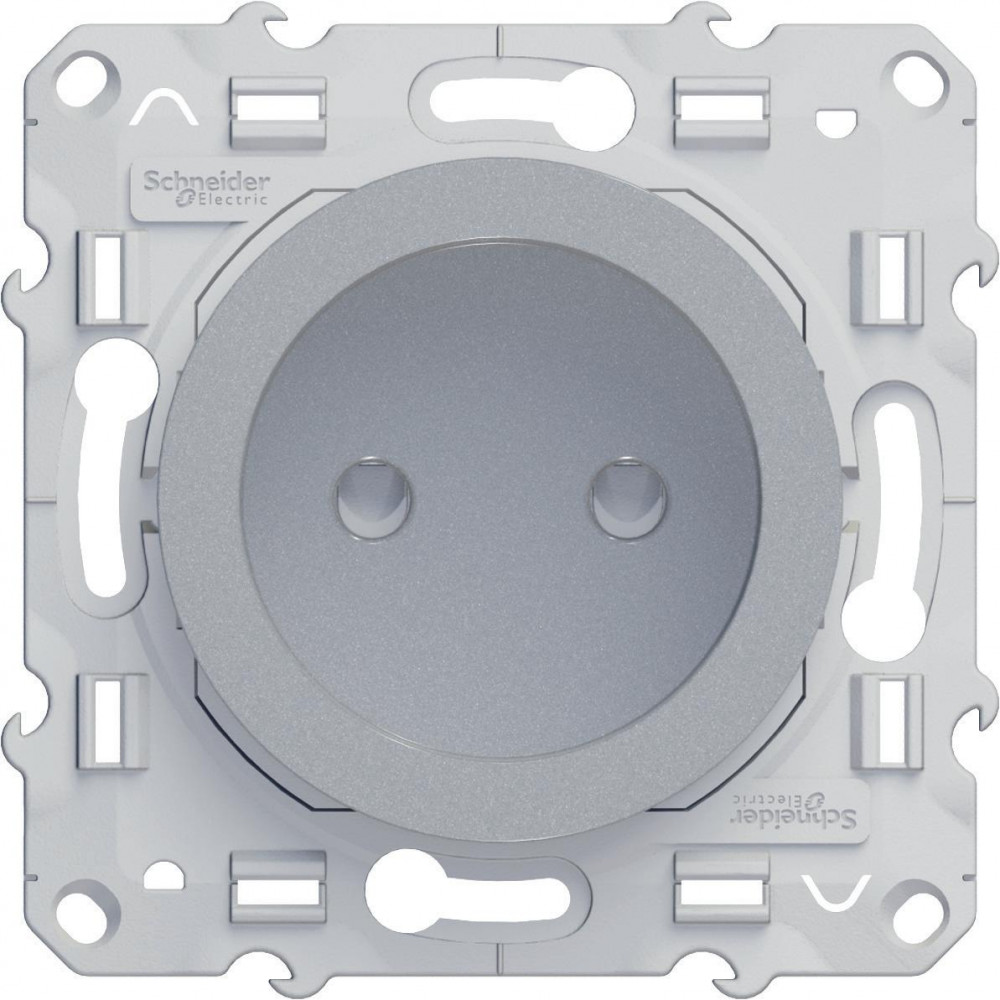 Розетка со шторками Schneider Electric Odace S53R033