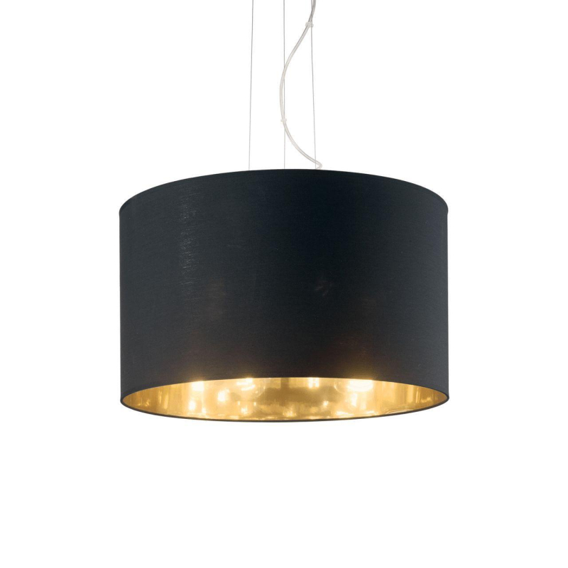 Подвесной светильник Ideal Lux Wheel SP5 Nero e Oro 158679