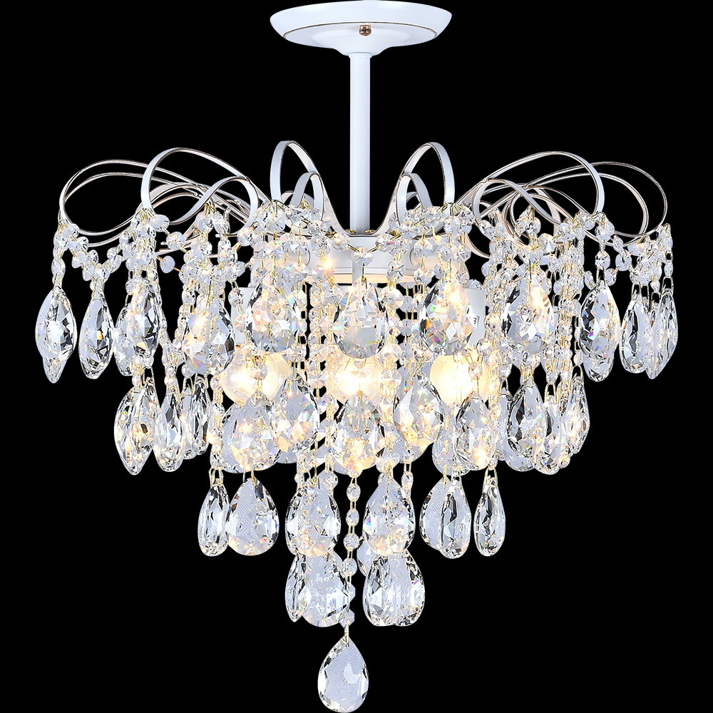 Люстра на штанге Reluce 96027-0.3-06 WH+GOLD PN