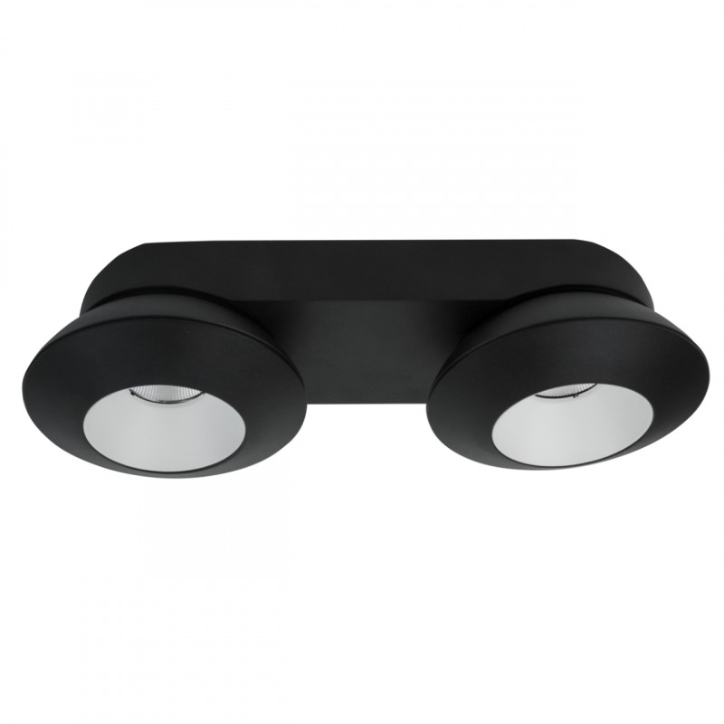 Накладной светильник LeDron KRIS SLIM 2 Black/White 00000015156
