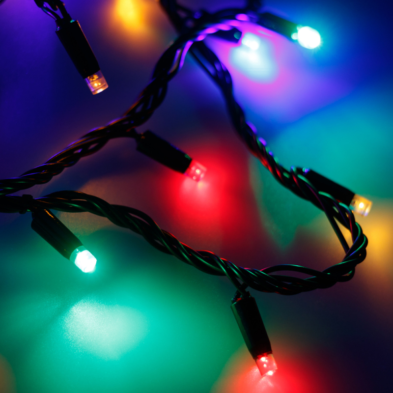Светодиодная гирлянда Arlight ARD-String-Pro-10000-Green-100LED-Live RGB 025868
