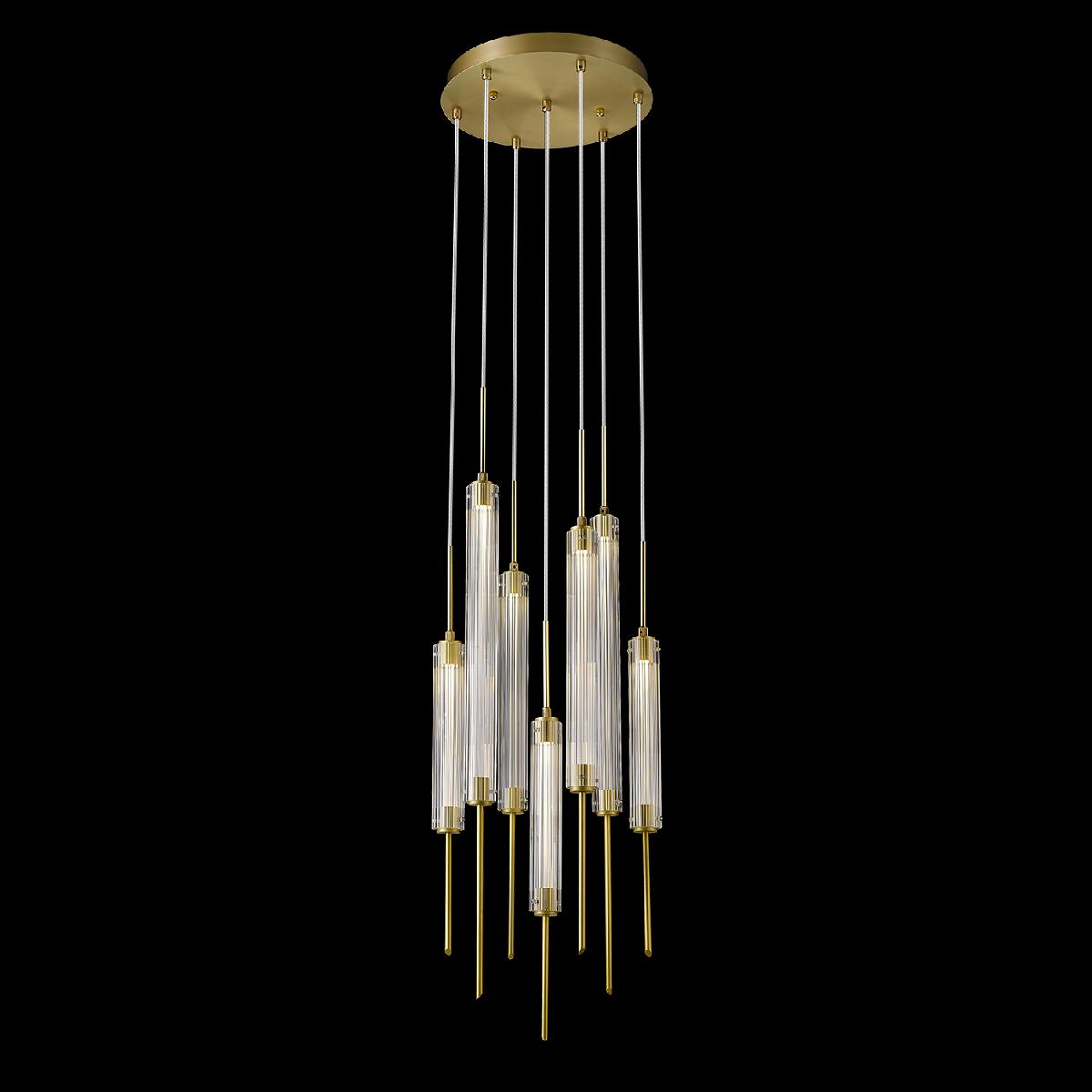 Подвесной светильник Delight Collection 98041 P98041-7 brass
